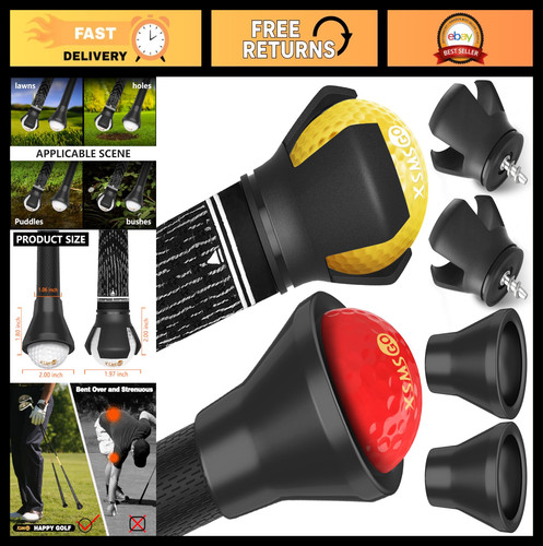4pcs golf ball retriever tool - golf,