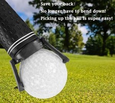 Ball Pick up for Putter Grip