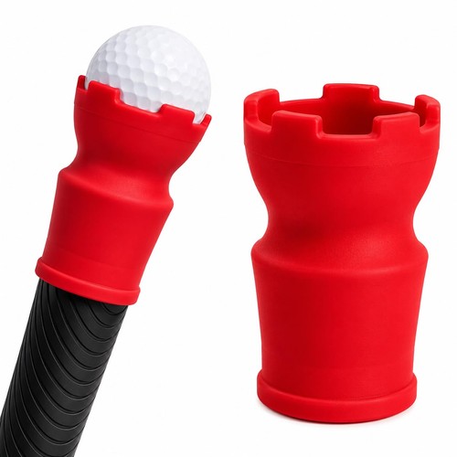 Golf ball retriever for putter - for,